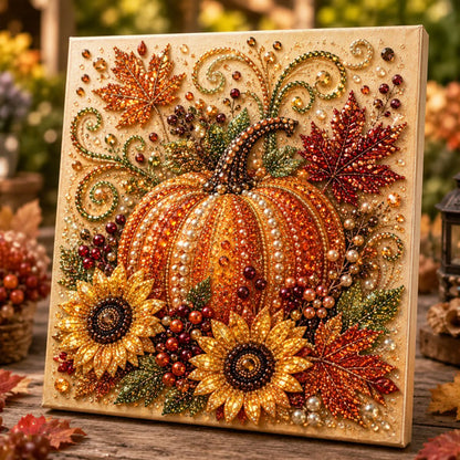 Autumn Pearl Painting Kit – Relaxing DIY for Sparkling Fall Artwork