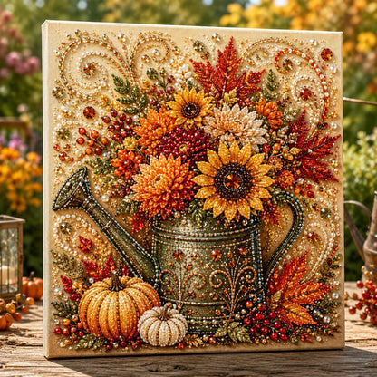 Autumn Pearl Painting Kit – Relaxing DIY for Sparkling Fall Artwork