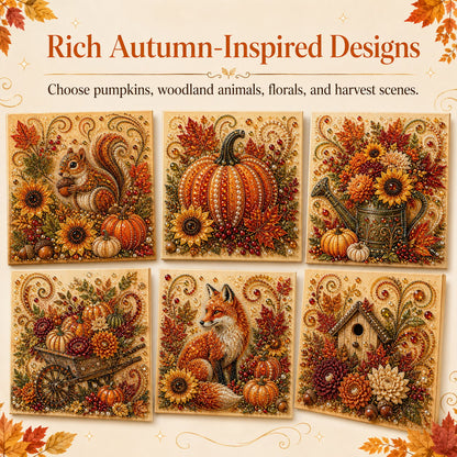 Autumn Pearl Painting Kit – Relaxing DIY for Sparkling Fall Artwork
