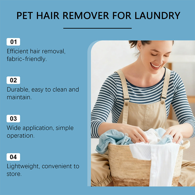 Reusable Pet Hair Laundry Balls, Trap Cat & Dog Fur in Washer & Dryer